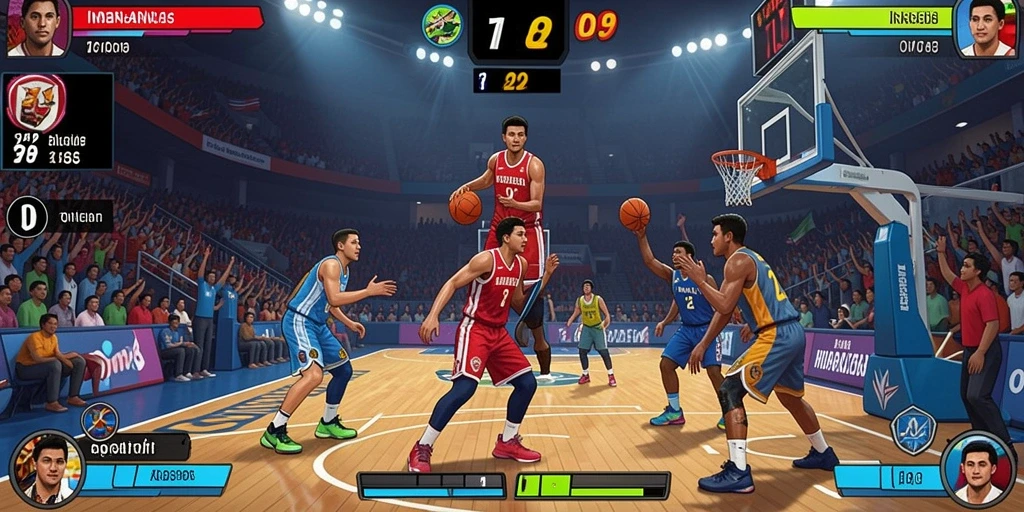 Tampilan antarmuka game yang intuitif.