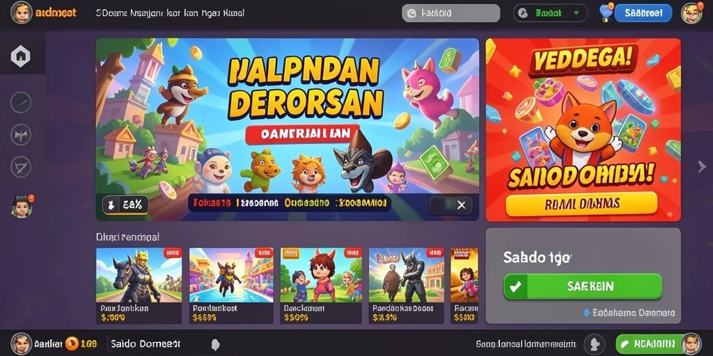 Tampilan awal HARTASPIN yang menarik.