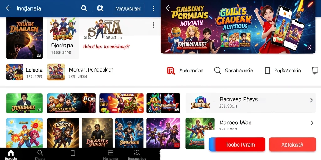 Tampilan antarmuka yang intuitif dan menarik.
