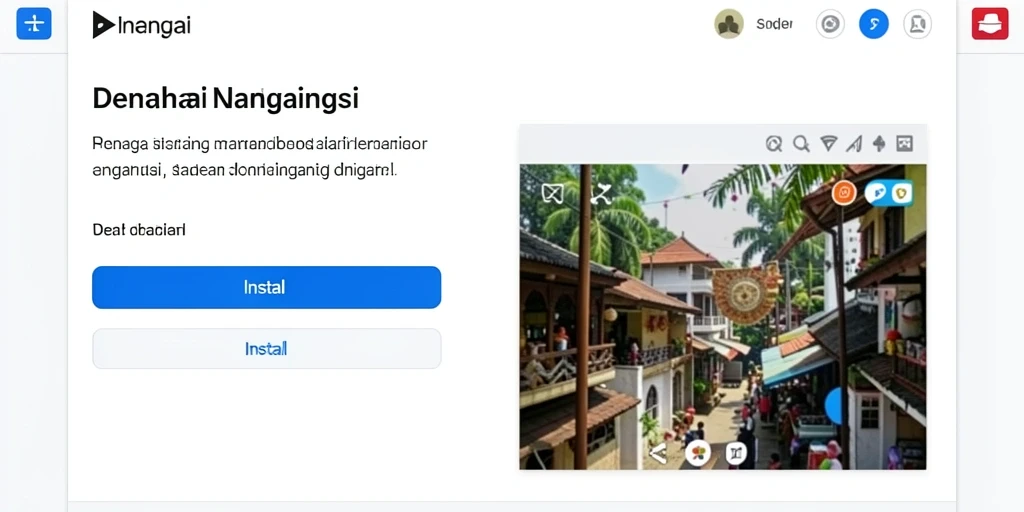 Tampilan karakter kelinci yang lucu dan menggemaskan.