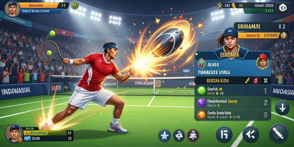 Tangkapan layar menampilkan grafik dunia fantasi yang menakjubkan.